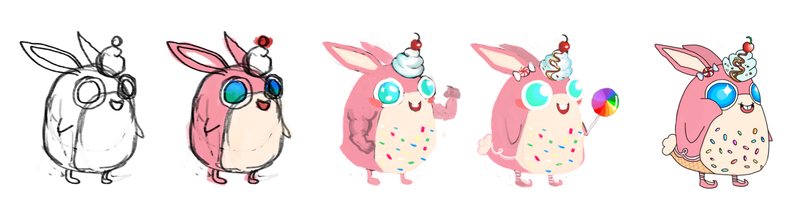 Illustration for article titled Let's look at Wigglytuff! Pokemon One a Day!
